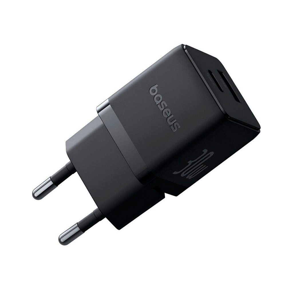 Зарядний пристрій Baseus Palm Fast Charger C+U 30W cluster black (P1011160A113-00) фото5