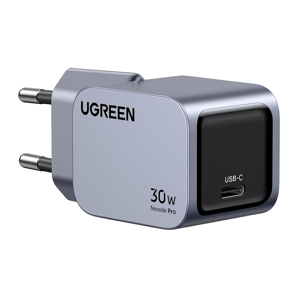 Зарядний пристрій Ugreen USB-C PD30W GaN X703 gray (35006) фото2