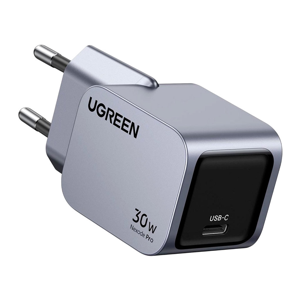 Зарядний пристрій Ugreen USB-C PD30W GaN X703 gray (35006) фото3