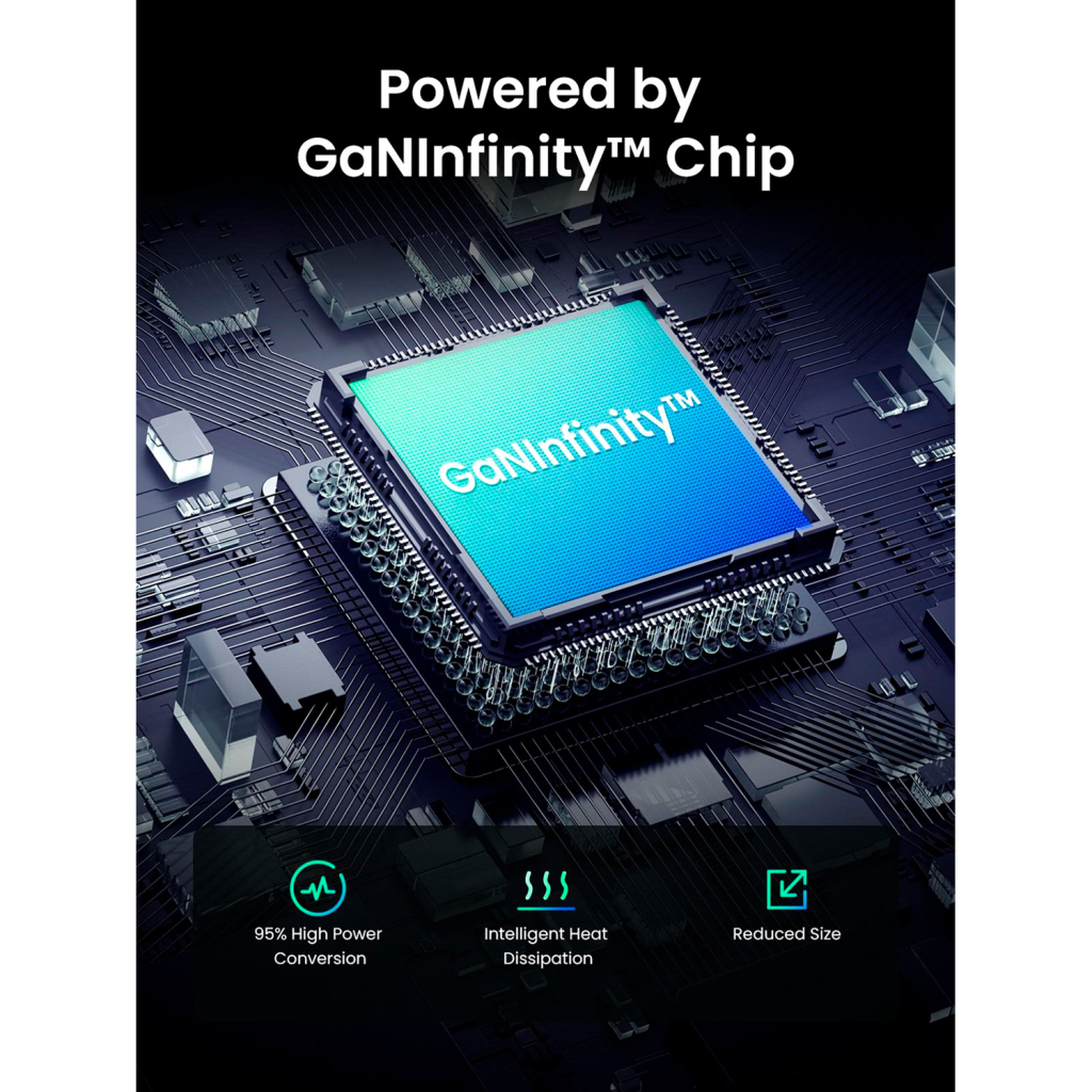 Зарядний пристрій Ugreen USB-C PD30W GaN X703 gray (35006) фото7