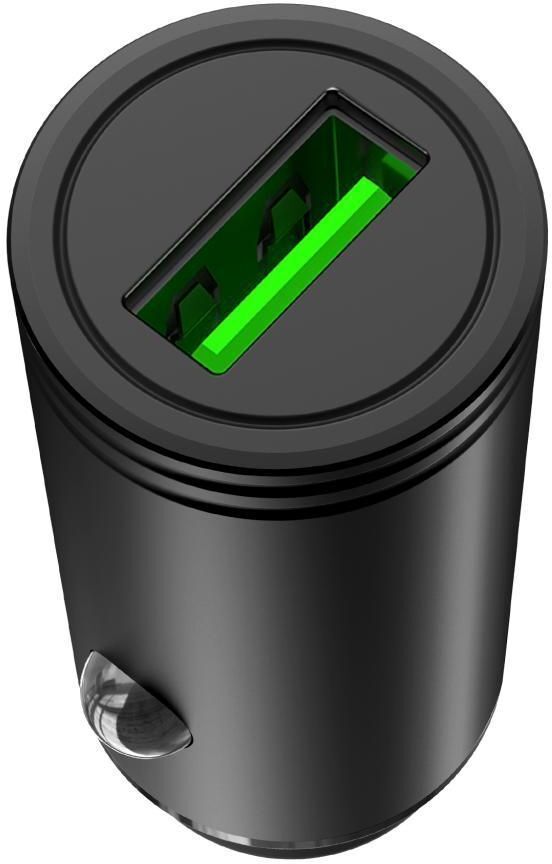 Зарядное устройство XO USB QC3.0 black (CC39-BK) фото