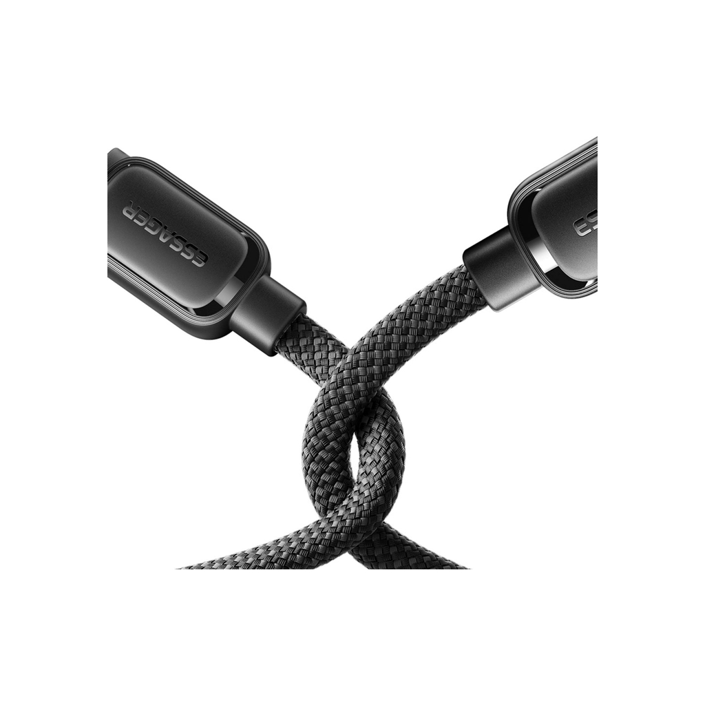 Кабель USB-C to USB-C 1.0m 100W black Essager (EXCTT1-TD01-P) фото5