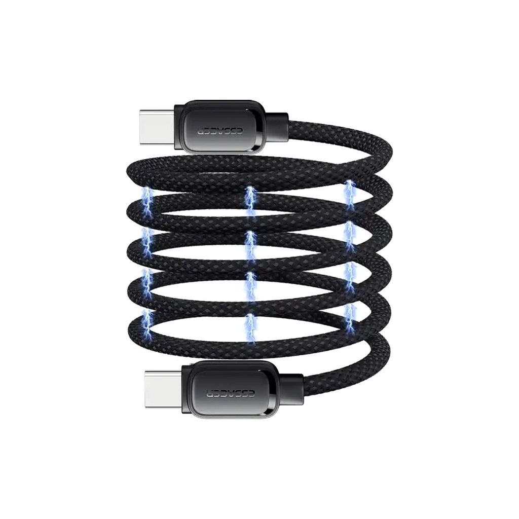 Кабель USB-C to USB-C 1.0m 100W black Essager (EXCTT1-TD01-P) фото6