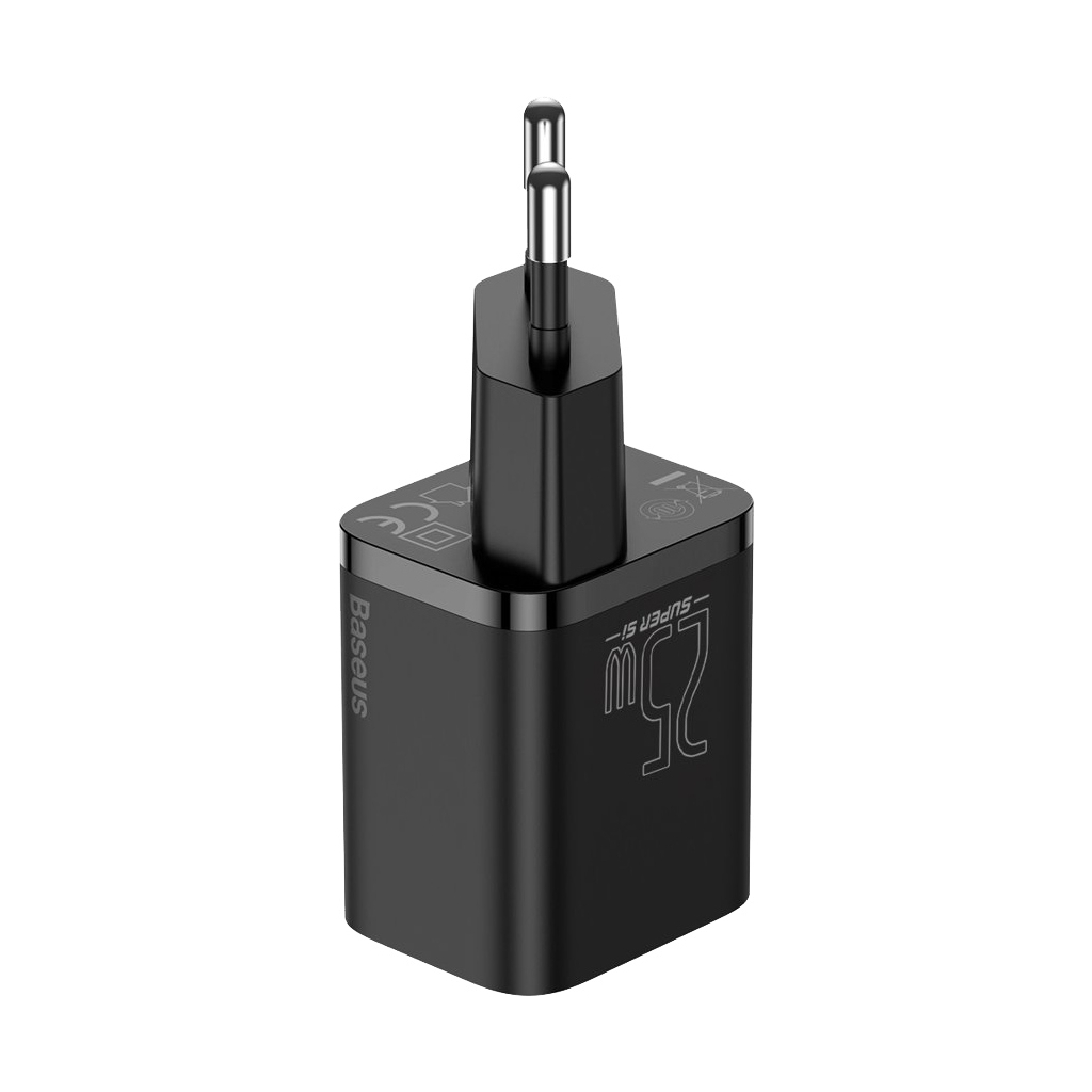 Зарядний пристрій Baseus Super Si Quick Charger 1C 25W Black (CCSP020101) фото2
