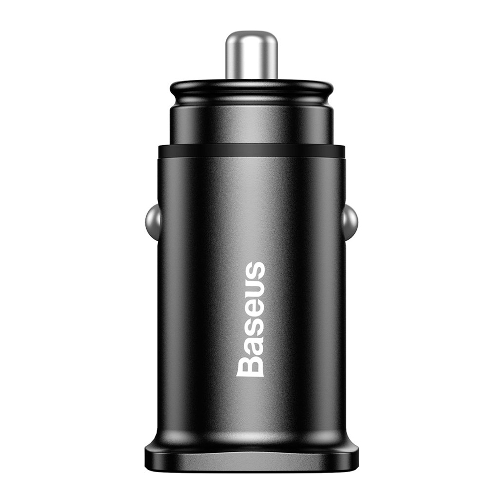 Зарядний пристрій Baseus Square metal A+A 30W Black (CCALL-DS01) фото2