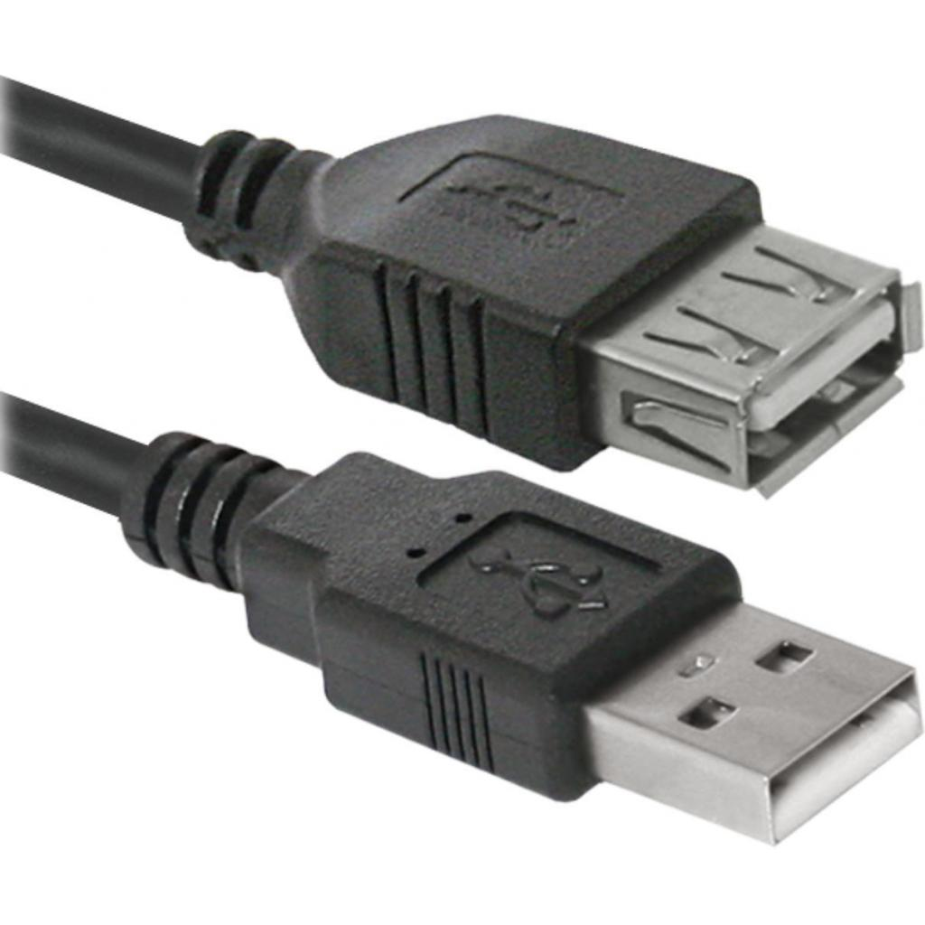 Кабель USB 2.0 AM/AF 3m Defender (87453) фото2