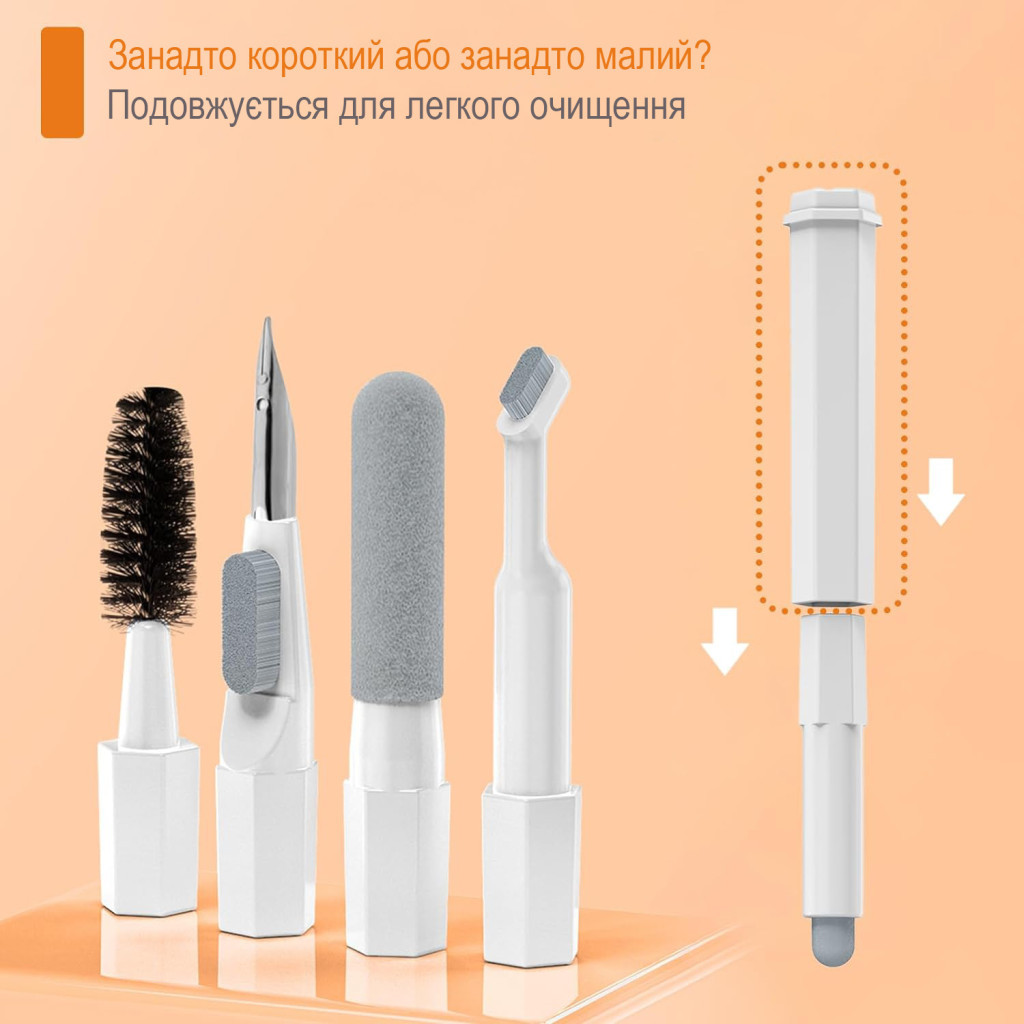 Чистящий набор XoKo Multifinctional Cleaning set 20 in 1 (XK-CS1000) фото4