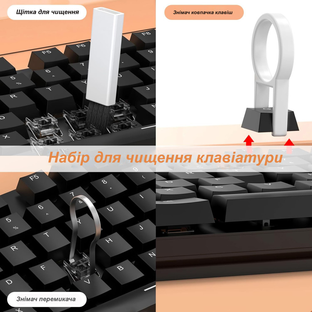 Чистящий набор XoKo Multifinctional Cleaning set 20 in 1 (XK-CS1000) фото8