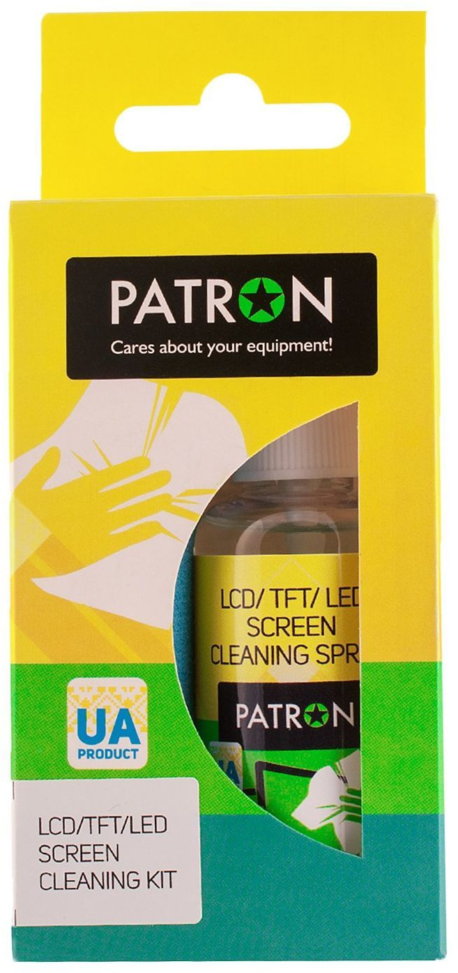 Спрей для очистки Patron Screen spray for TFT/LCD/LED 50мл (F3-015) фото2