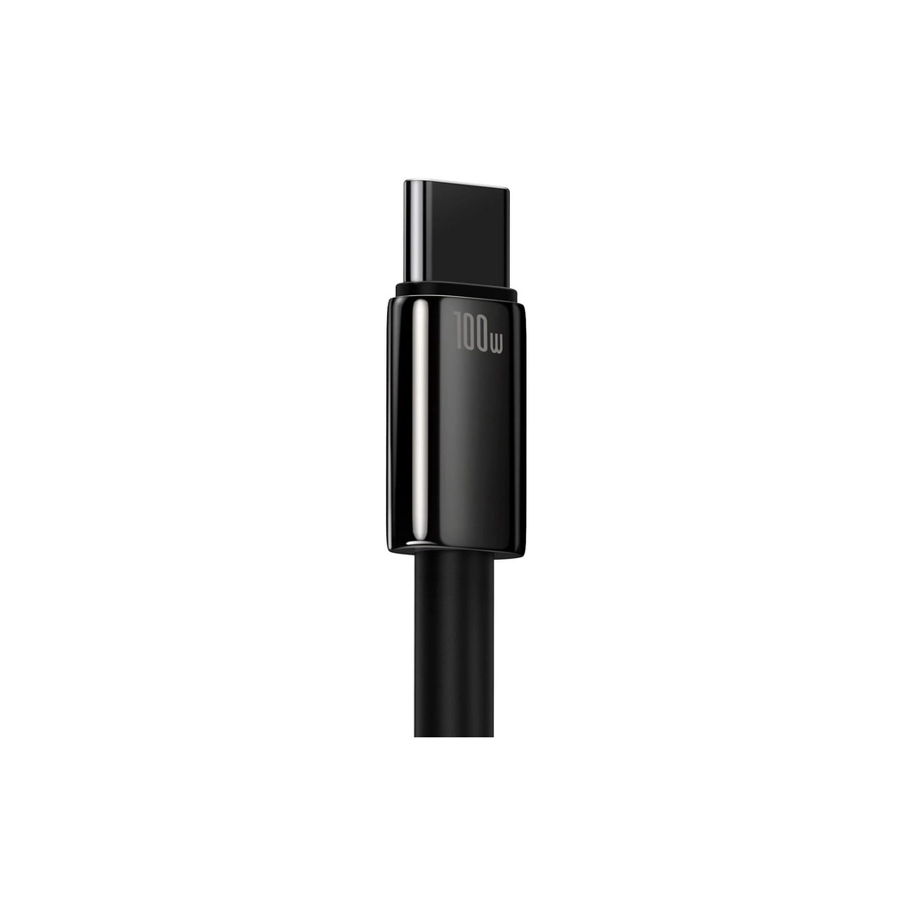 Кабель USB 2.0 AM to USB-C 1.0m 100W black Baseus (CAWJ000001) фото5