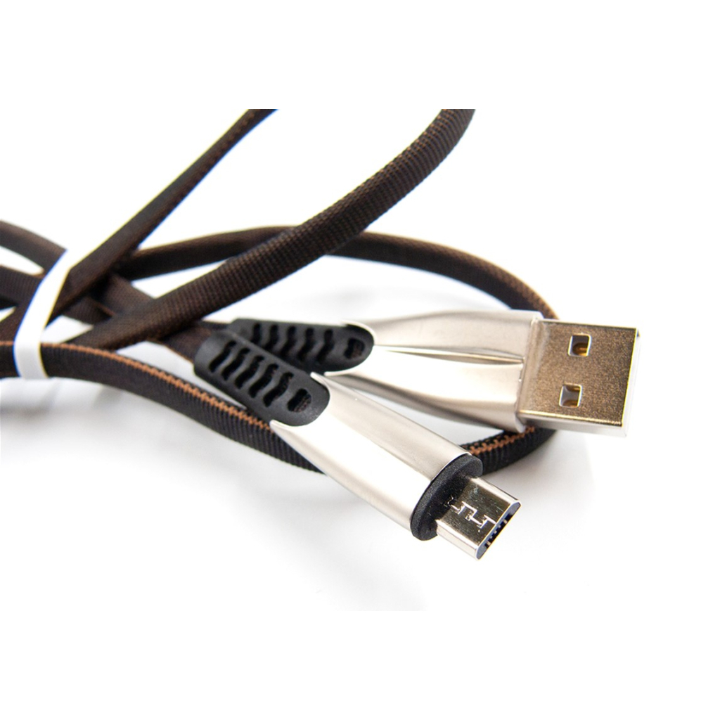 Кабель USB 2.0 AM to Micro 5P 1.0m black Dengos (PLS-M-PLSK-BLACK) фото2