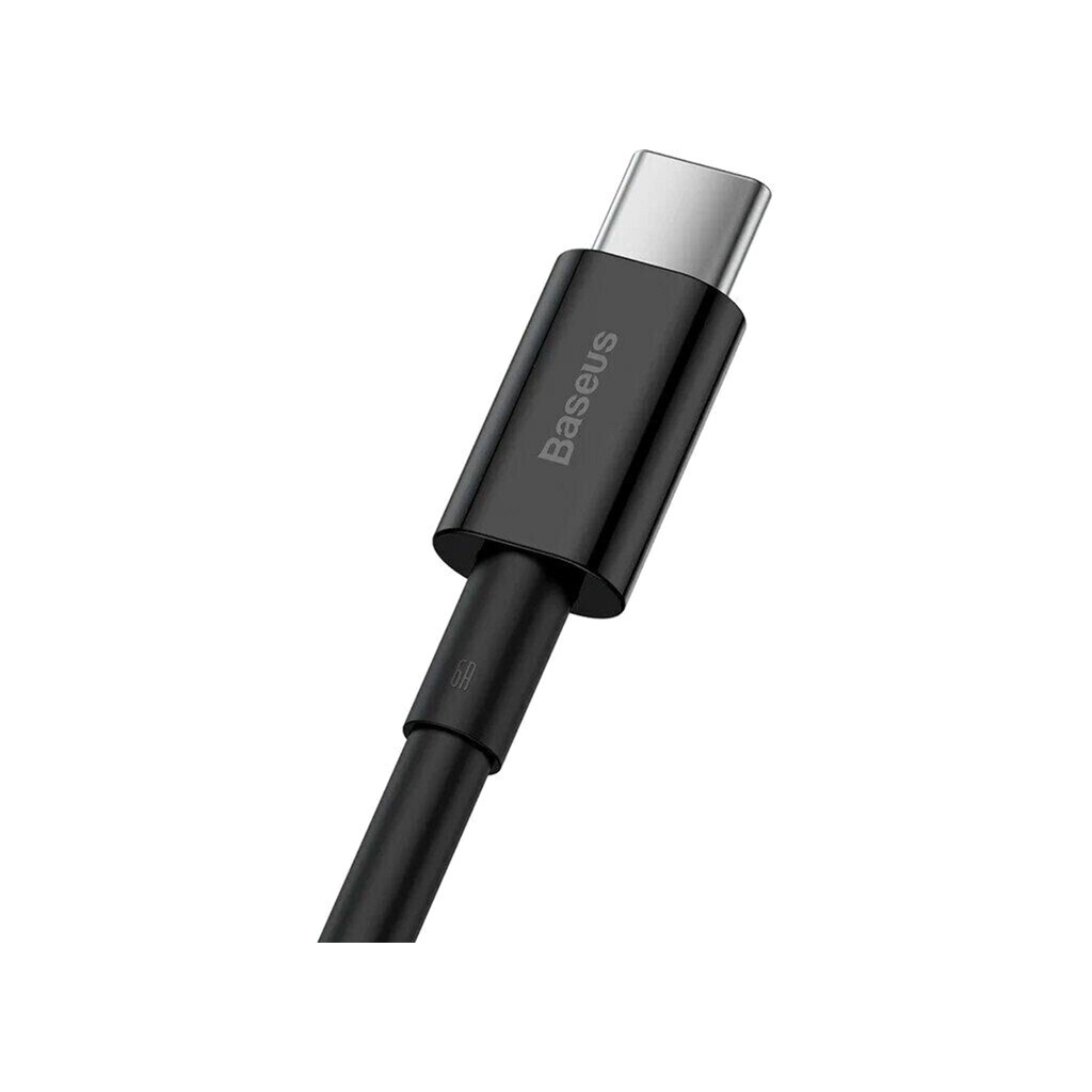 Кабель USB 2.0 AM to USB-C 2.0m 3A Black Baseus (CATYS-A01) фото2