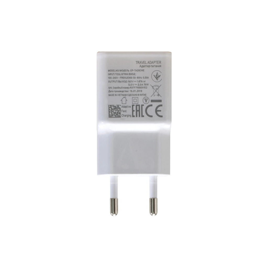 Зарядний пристрій Patron USB 2A white (PN-1USB-220V-W) фото2
