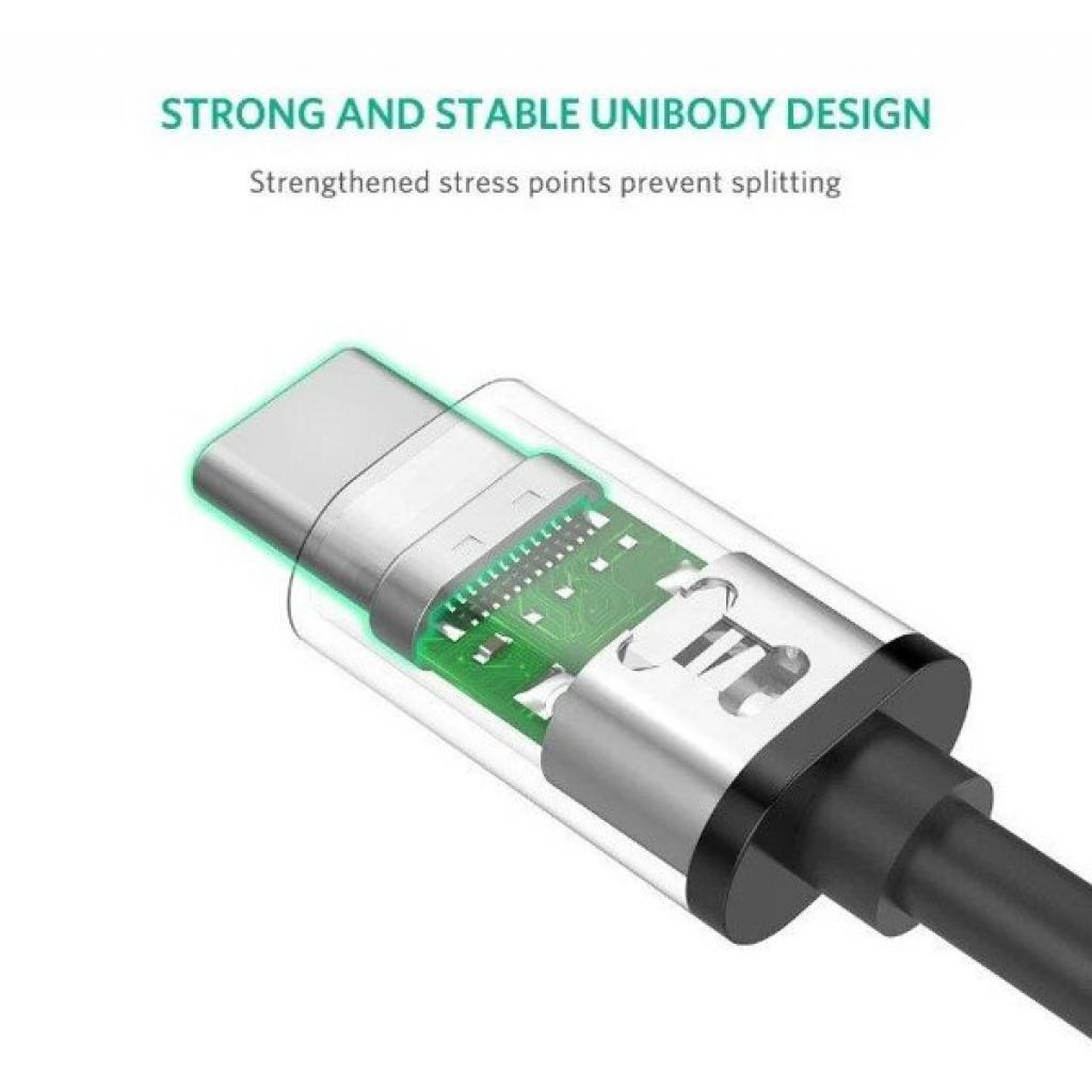 Кабель USB-C to USB-C 1.0m US286 3A Black Ugreen (50997) фото