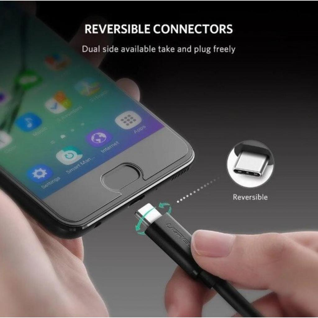 Кабель USB-C to USB-C 1.0m US286 3A Black Ugreen (50997) фото