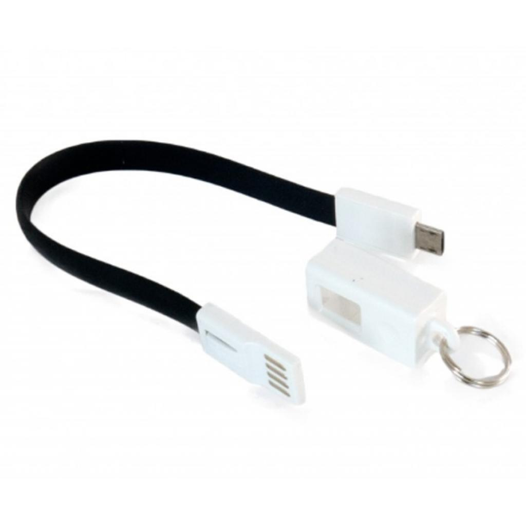 Кабель USB 2.0 AM to Micro 5P 0.18m black Extradigital (KBU1786) фото2
