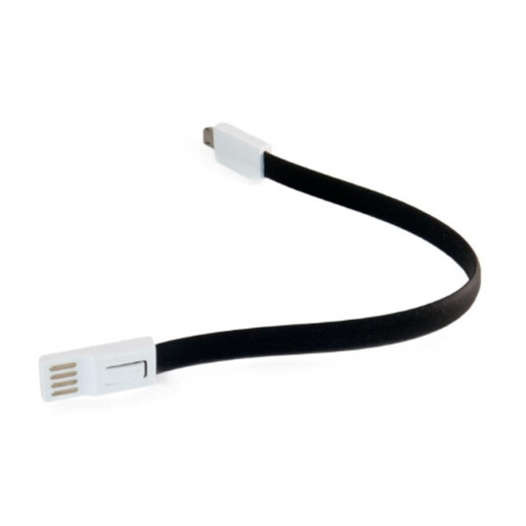 Кабель USB 2.0 AM to Micro 5P 0.18m black Extradigital (KBU1786) фото3