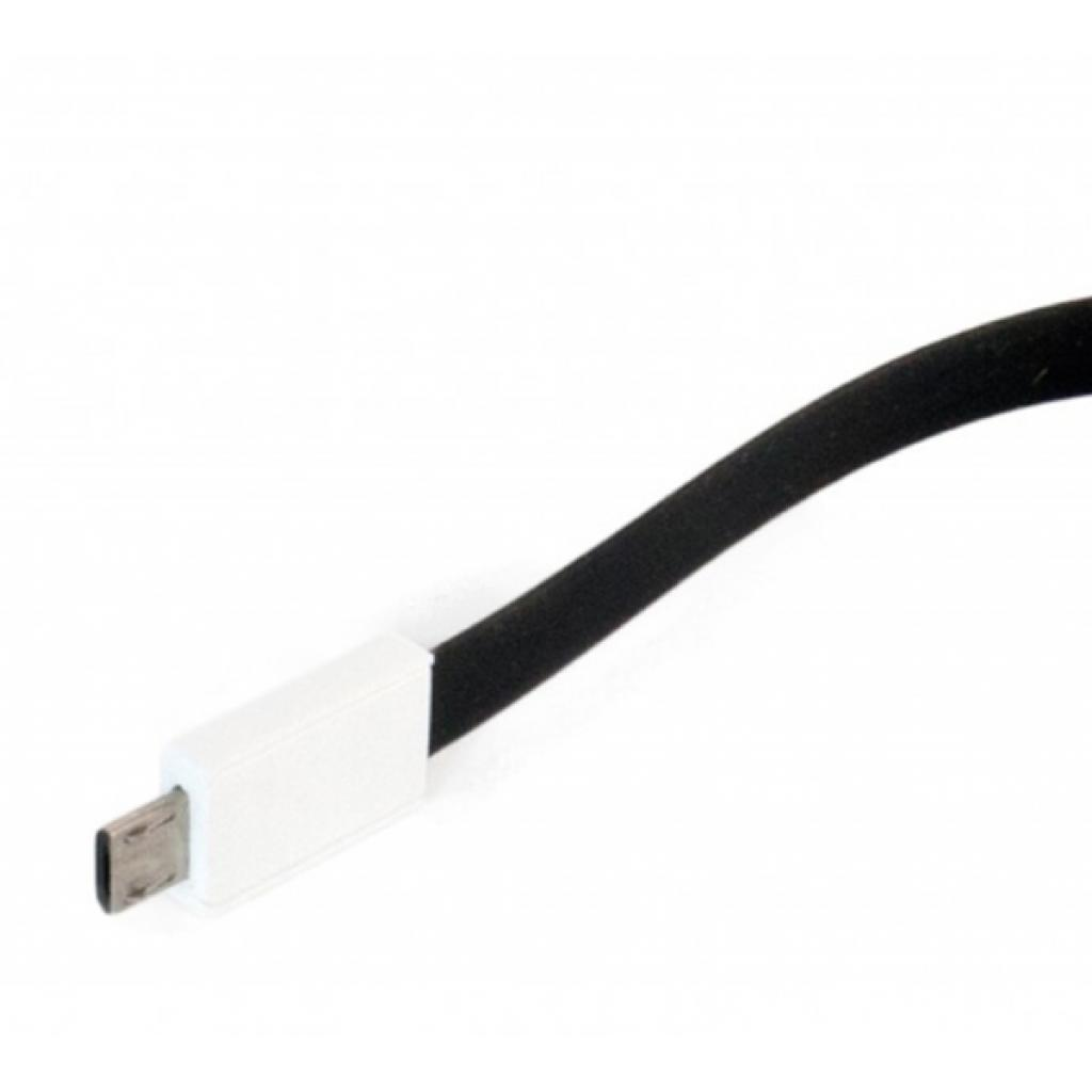 Кабель USB 2.0 AM to Micro 5P 0.18m black Extradigital (KBU1786) фото4