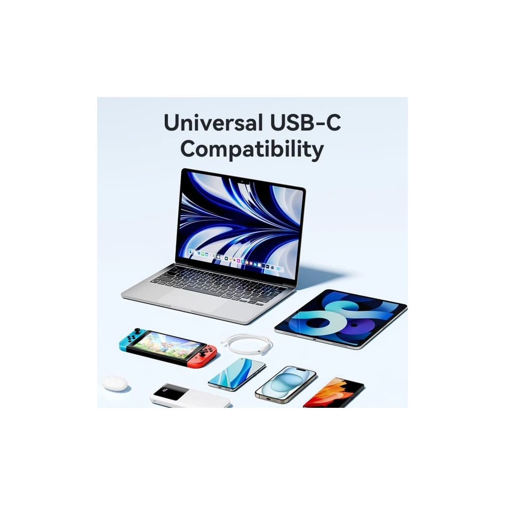 Кабель USB-C to USB-C 1.0m 3A black Vention (TRCBF) фото3