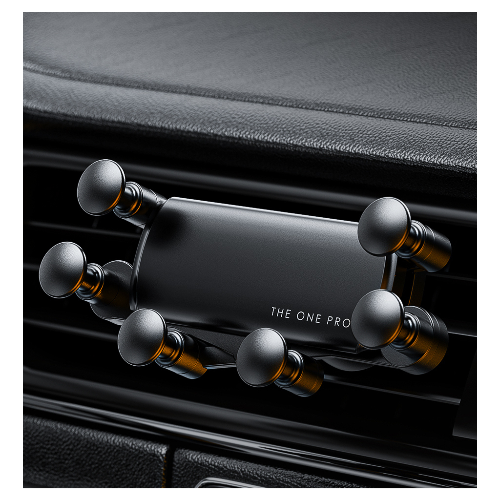 Автодержатель Essager Tourist Gravity Car Mount Phone Holder Black (EZJZL-TR01) фото2