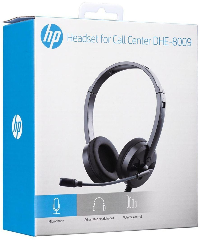 Наушники HP DHE-8009 Black (DHE-8009) фото5