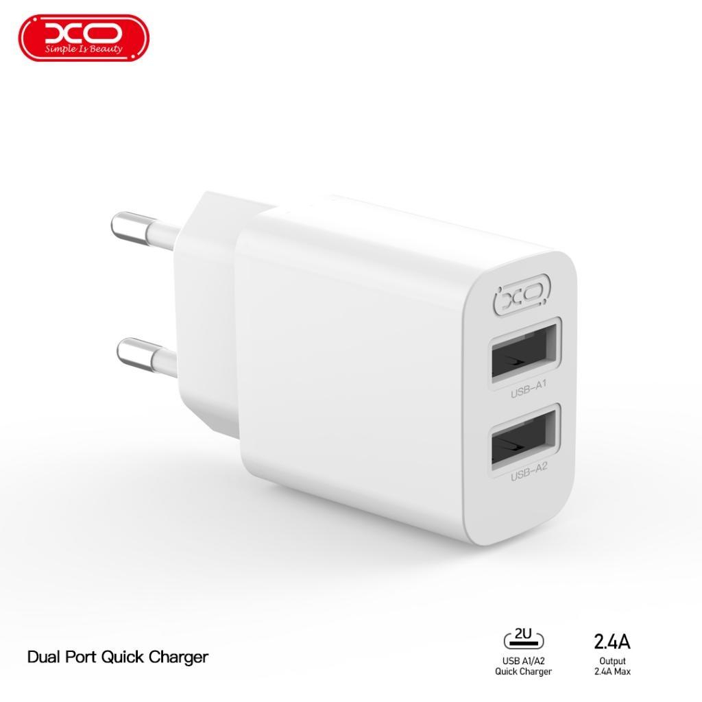 Зарядний пристрій XO 2xUSB QC3.0 (XO-QC09) фото5