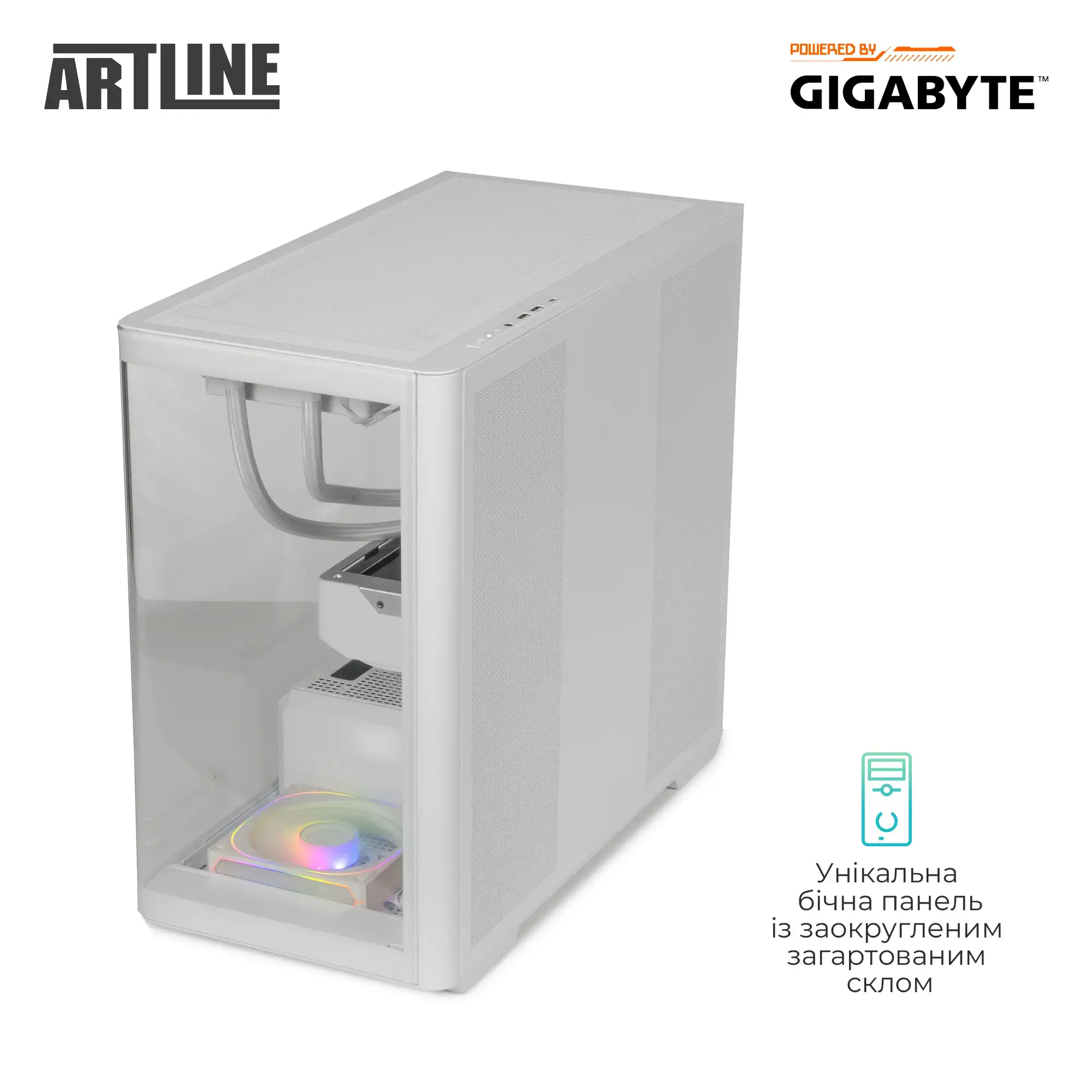 Системний блок ARTLINE Gaming TANKWHITE Windows 11 Home (TANKWHITEv70Win) фото4