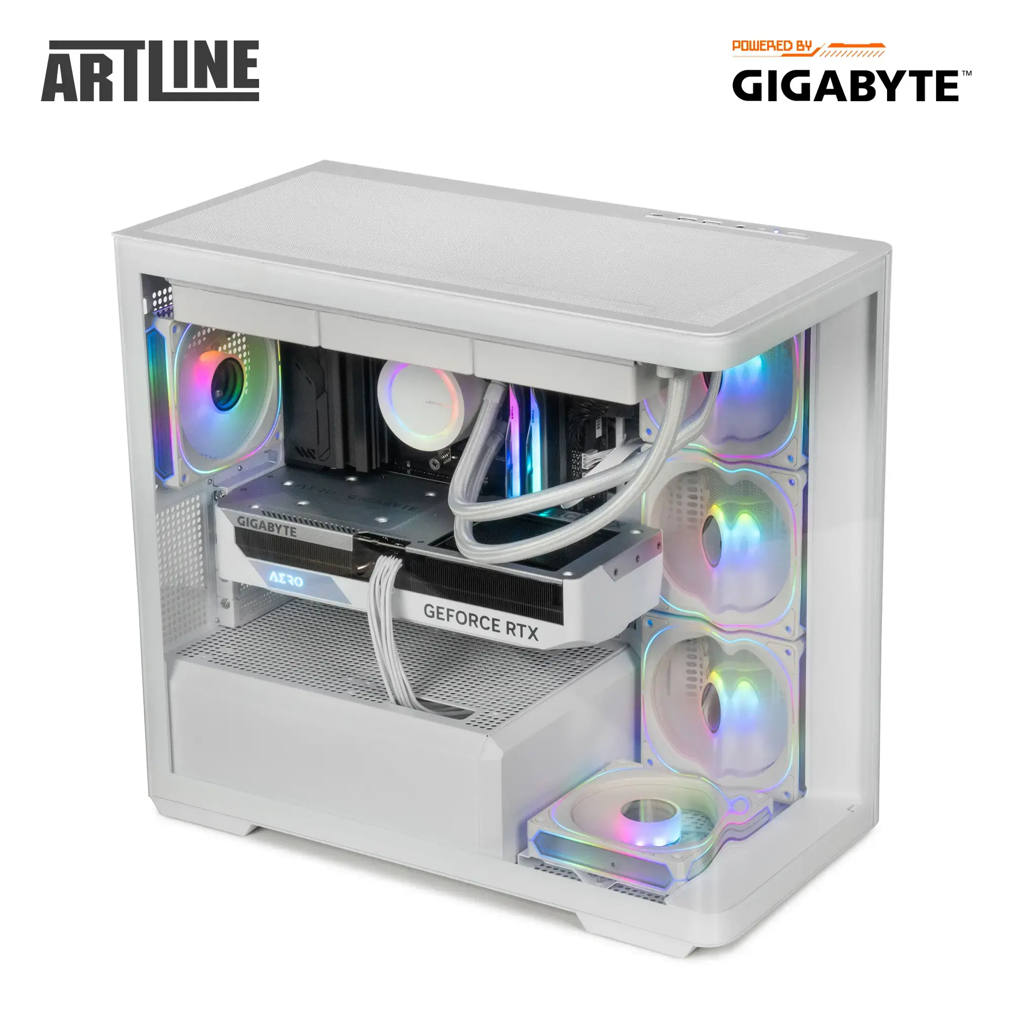 Системный блок ARTLINE Gaming TANKWHITE (TANKWHITEv148) фото