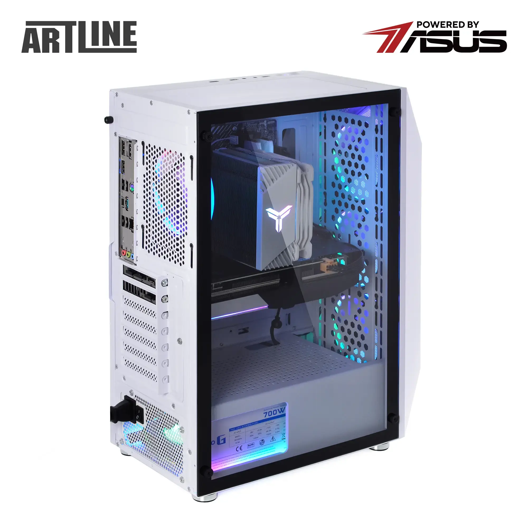 Системний блок ARTLINE Gaming X46WHITE Windows 11 Home (X46WHITEv43Win) фото