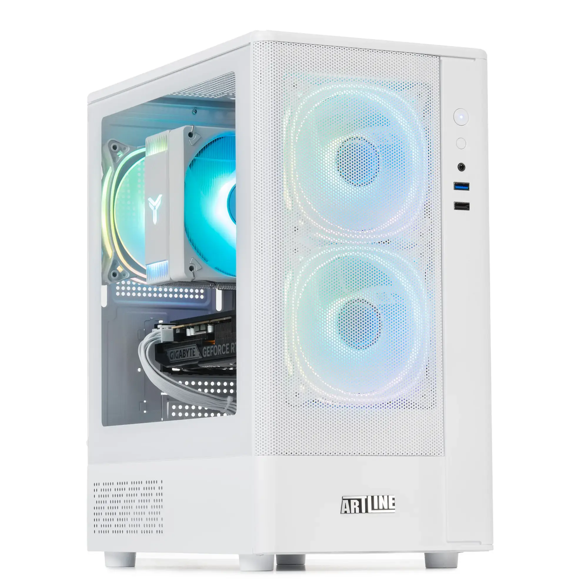 Системный блок ARTLINE Gaming X49WHITE Windows 11 Home (X49WHITEv01Win) фото4