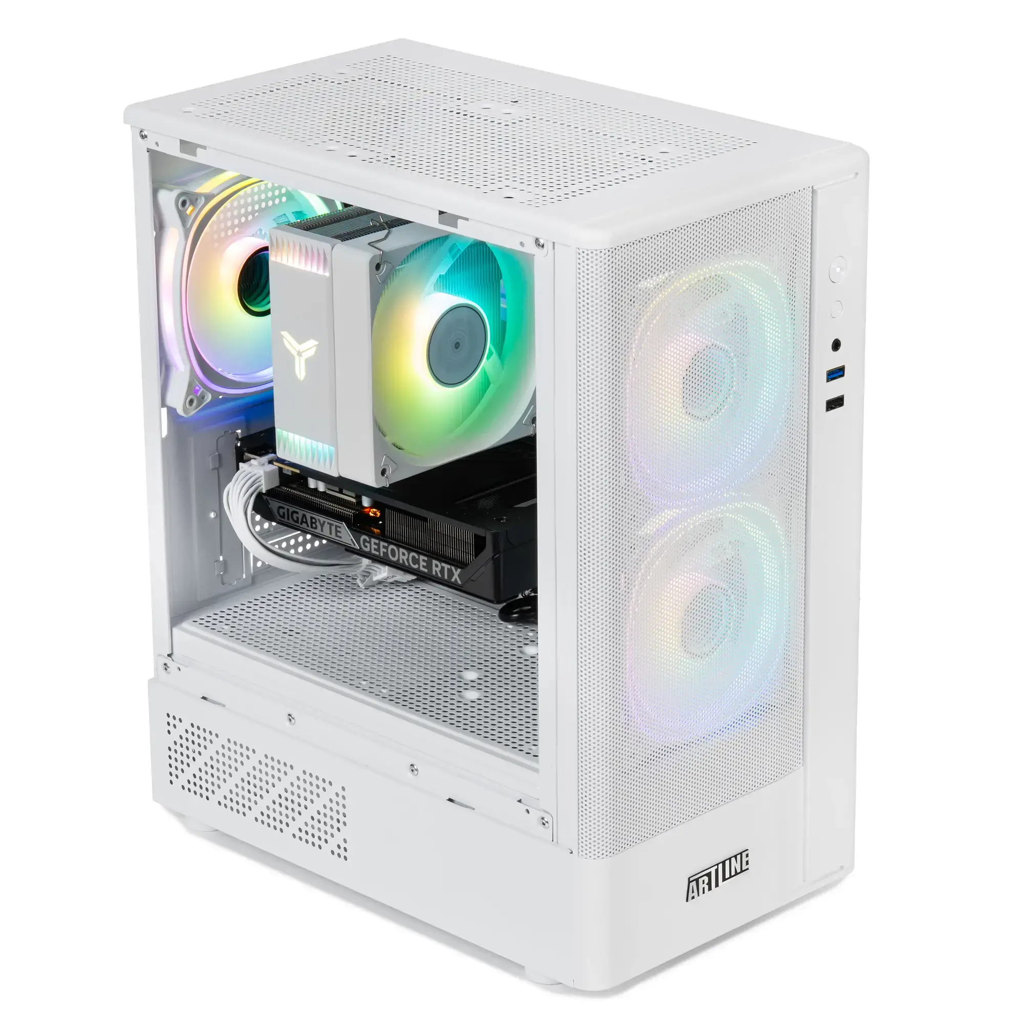 Системный блок ARTLINE Gaming X49WHITE Windows 11 Home (X49WHITEv01Win) фото6