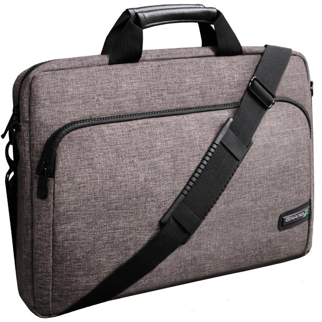Сумка для ноутбука Grand-X SB-139B Brown 15.6" фото2