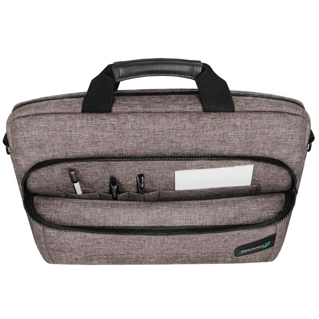 Сумка для ноутбука Grand-X SB-139B Brown 15.6" фото3