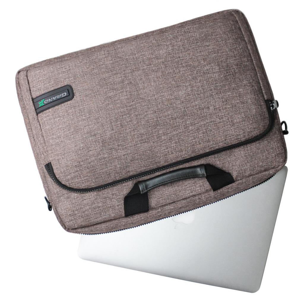Сумка для ноутбука Grand-X SB-139B Brown 15.6" фото5