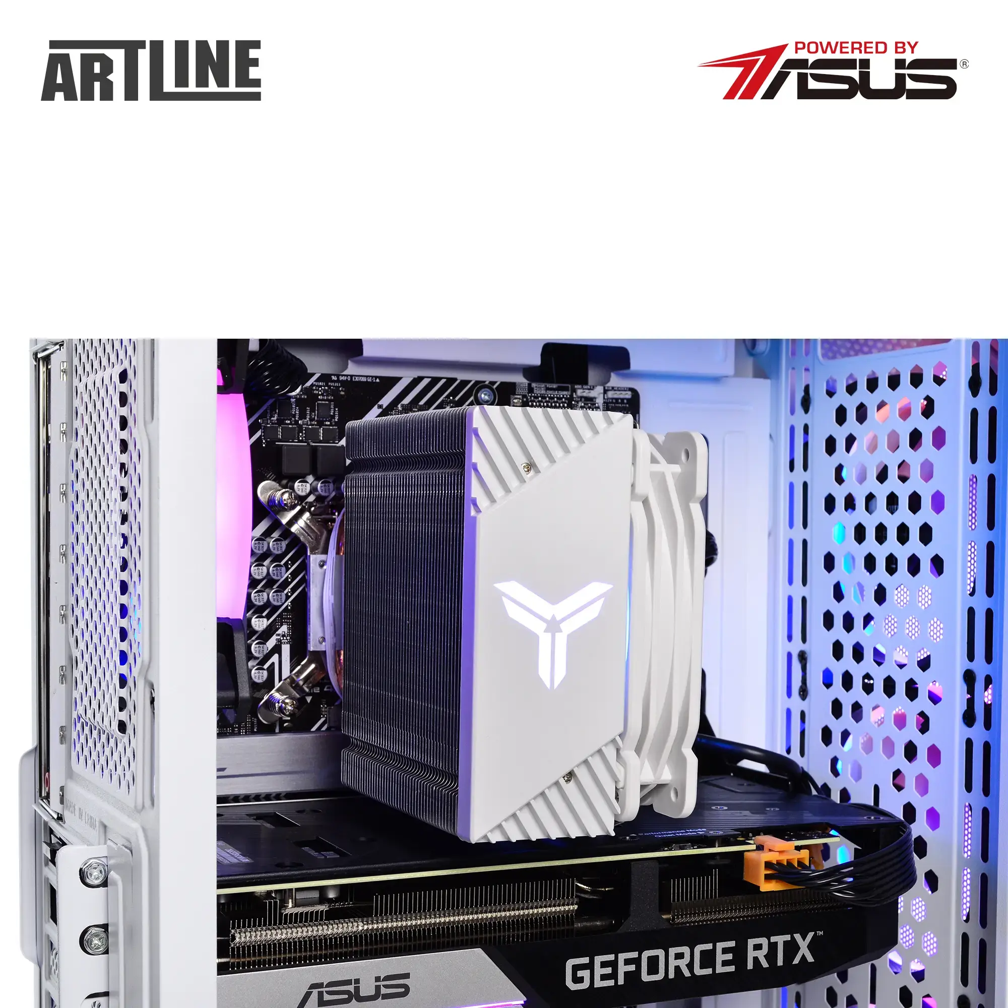Системний блок ARTLINE Gaming X37WHITE Windows 11 Home (X37WHITEv69Win) фото