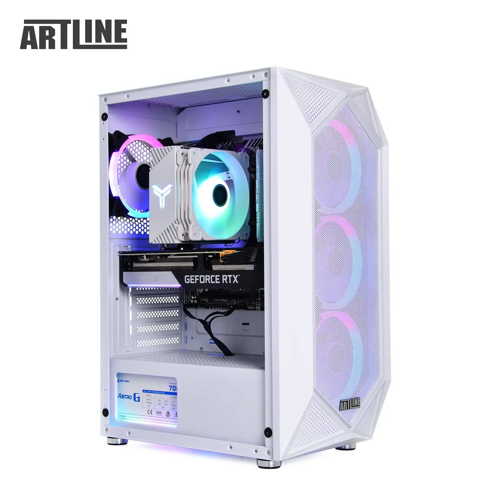 Системний блок ARTLINE Gaming X49WHITE (X49WHITEv78) фото