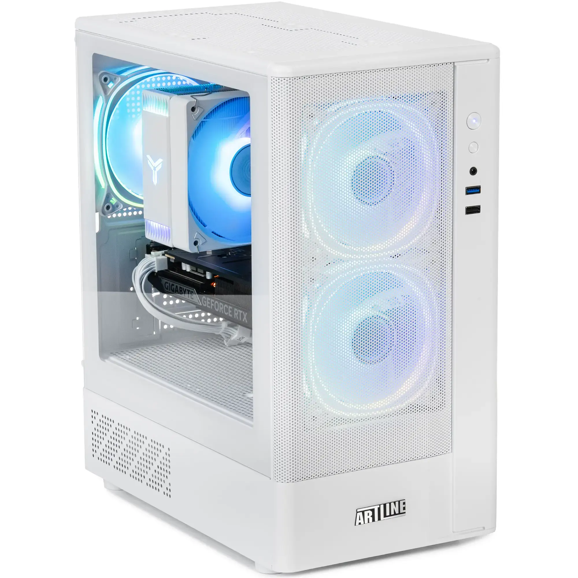 Системний блок ARTLINE Gaming X47WHITE (X47WHITEv01) фото