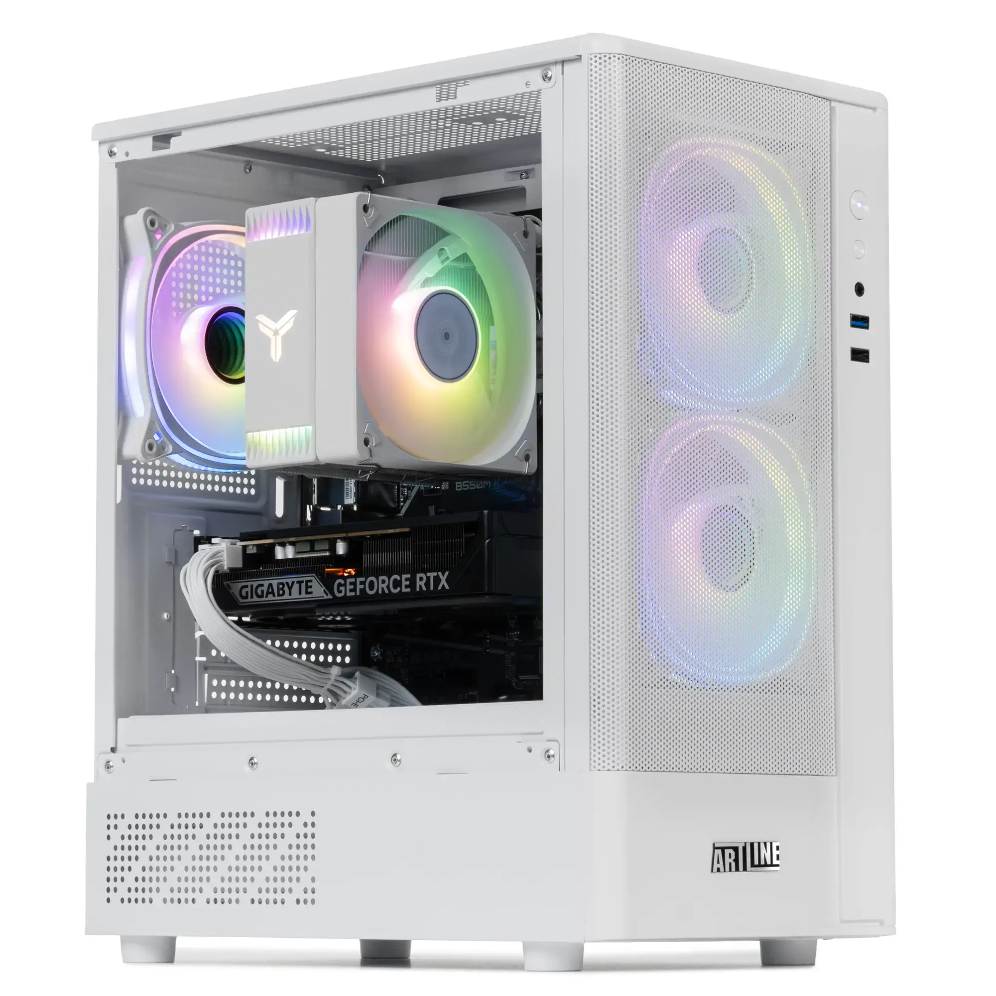 Системний блок ARTLINE Gaming X47WHITE (X47WHITEv01) фото