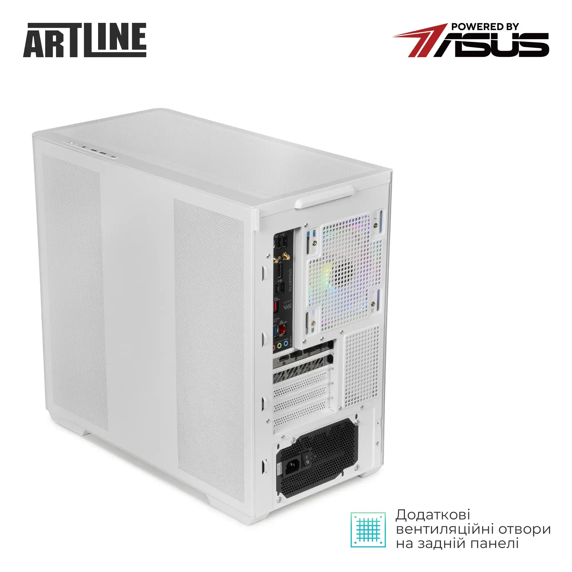 Системний блок ARTLINE Gaming TANKWHITE (TANKWHITEv136) фото7