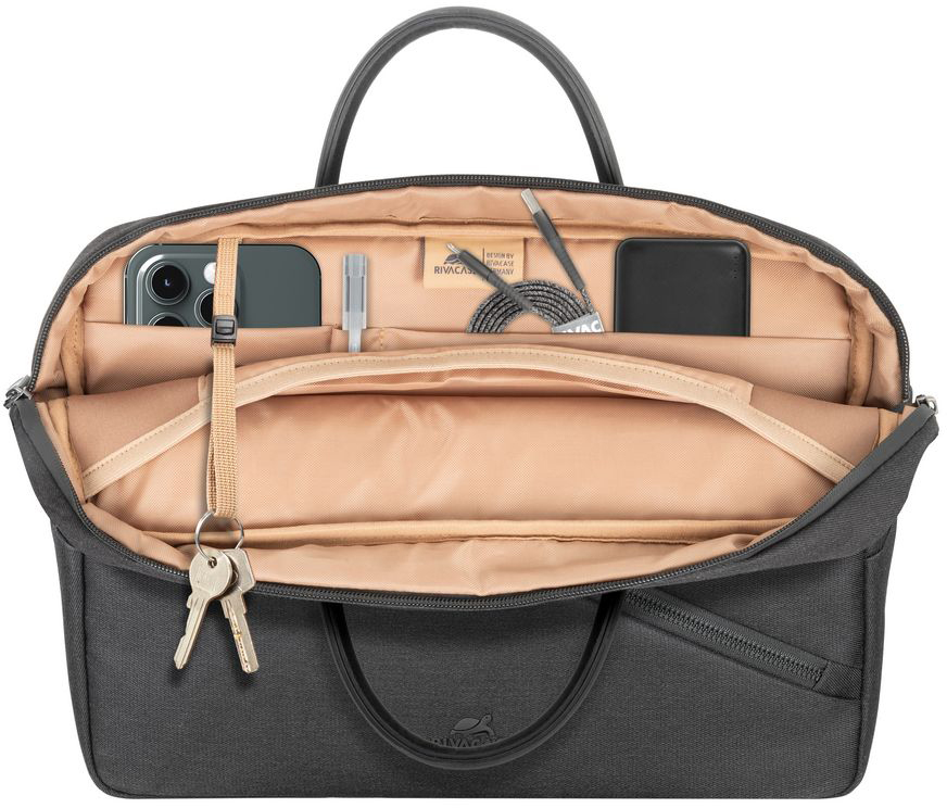 Сумка для ноутбука Rivacase 8124 Eco 15.6" Black фото8