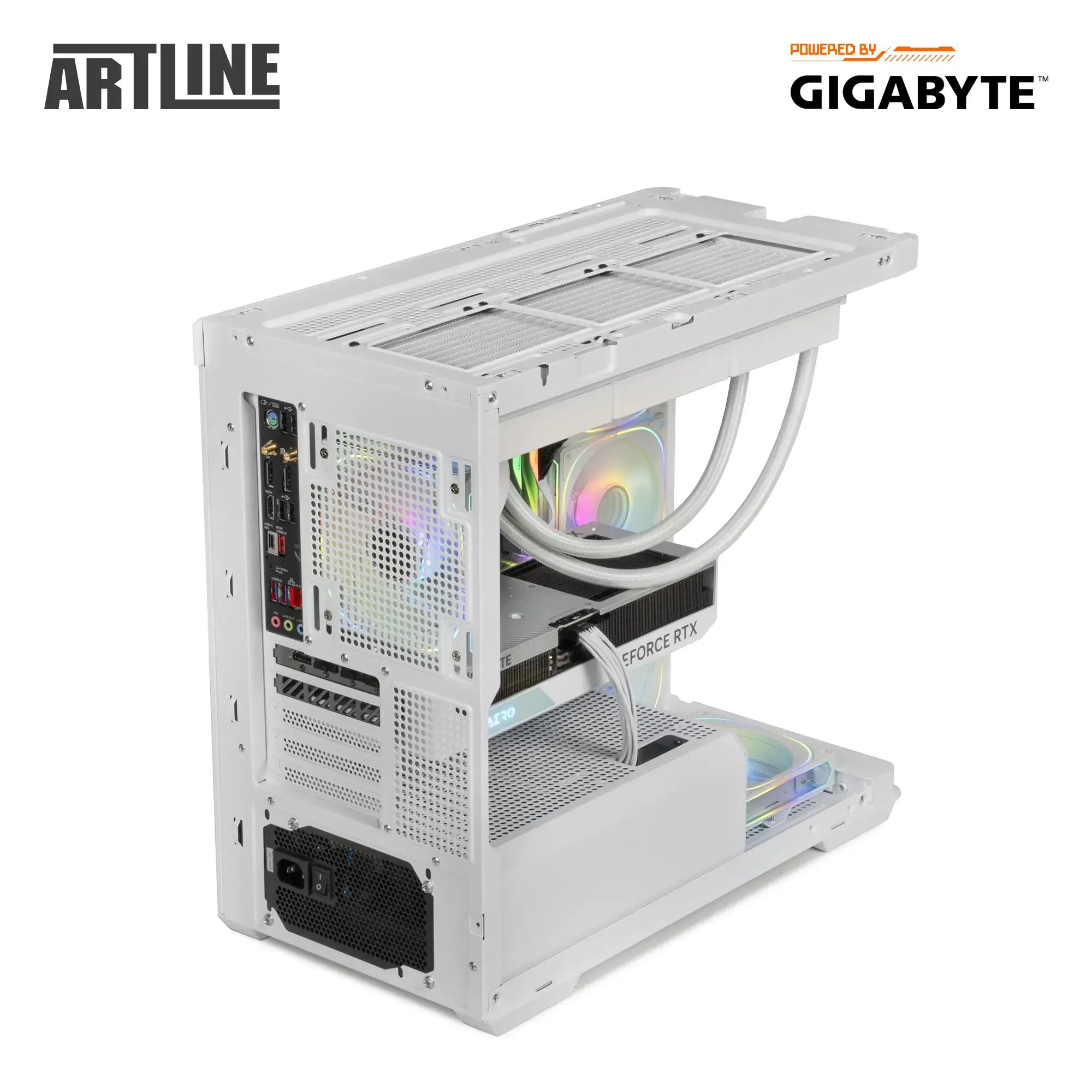 Системний блок ARTLINE Gaming TANKWHITE Windows 11 Home (TANKWHITEv86Win) фото