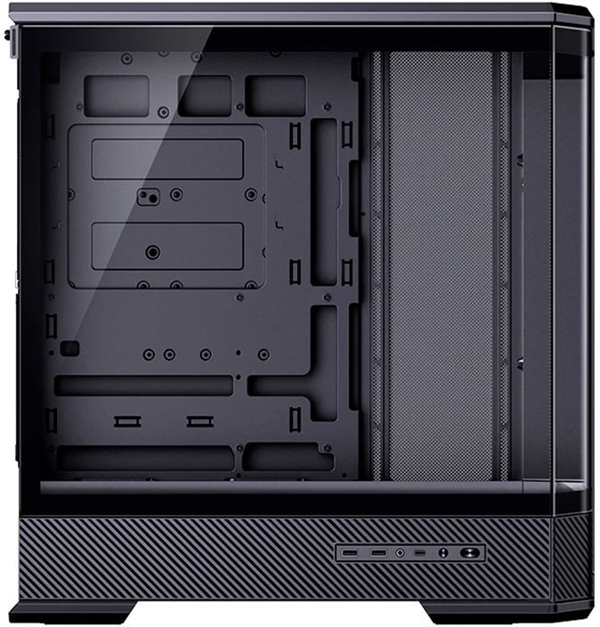Корпус JONSBO D400 Black фото