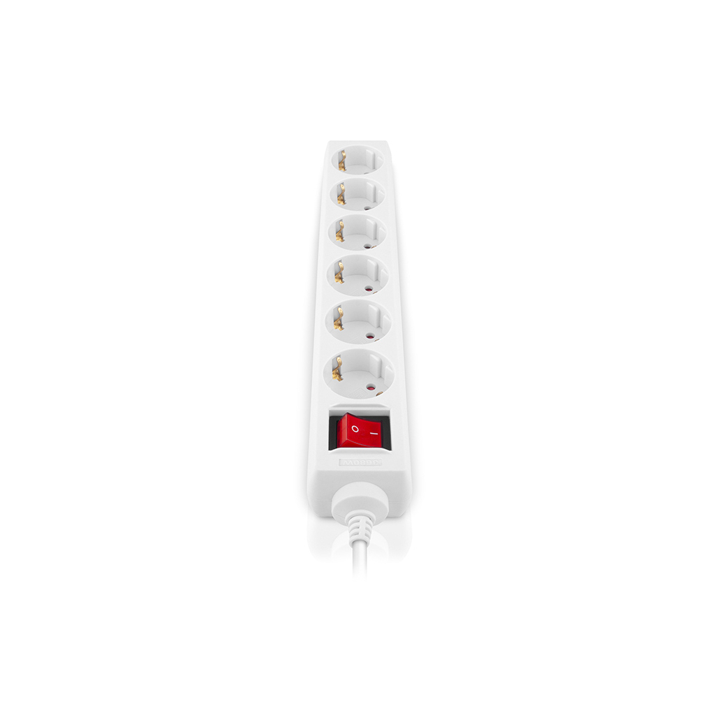 Фільтр живлення REAL-EL RS-6 Protect M 5м White (EL122300035) фото4