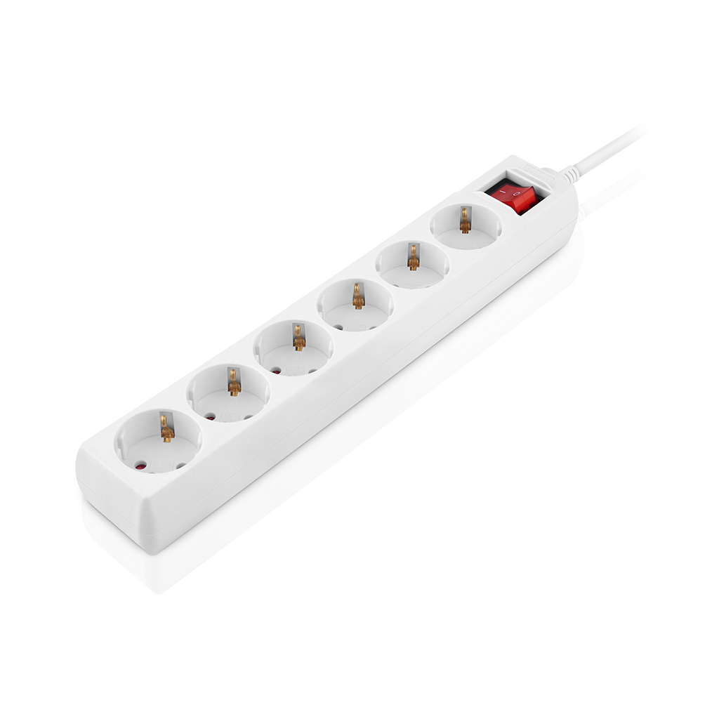 Фільтр живлення REAL-EL RS-6 Protect M 5м White (EL122300035) фото6