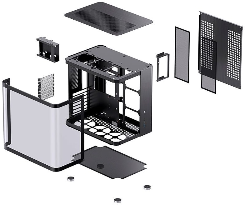 Корпус JONSBO TK-2 Black фото11