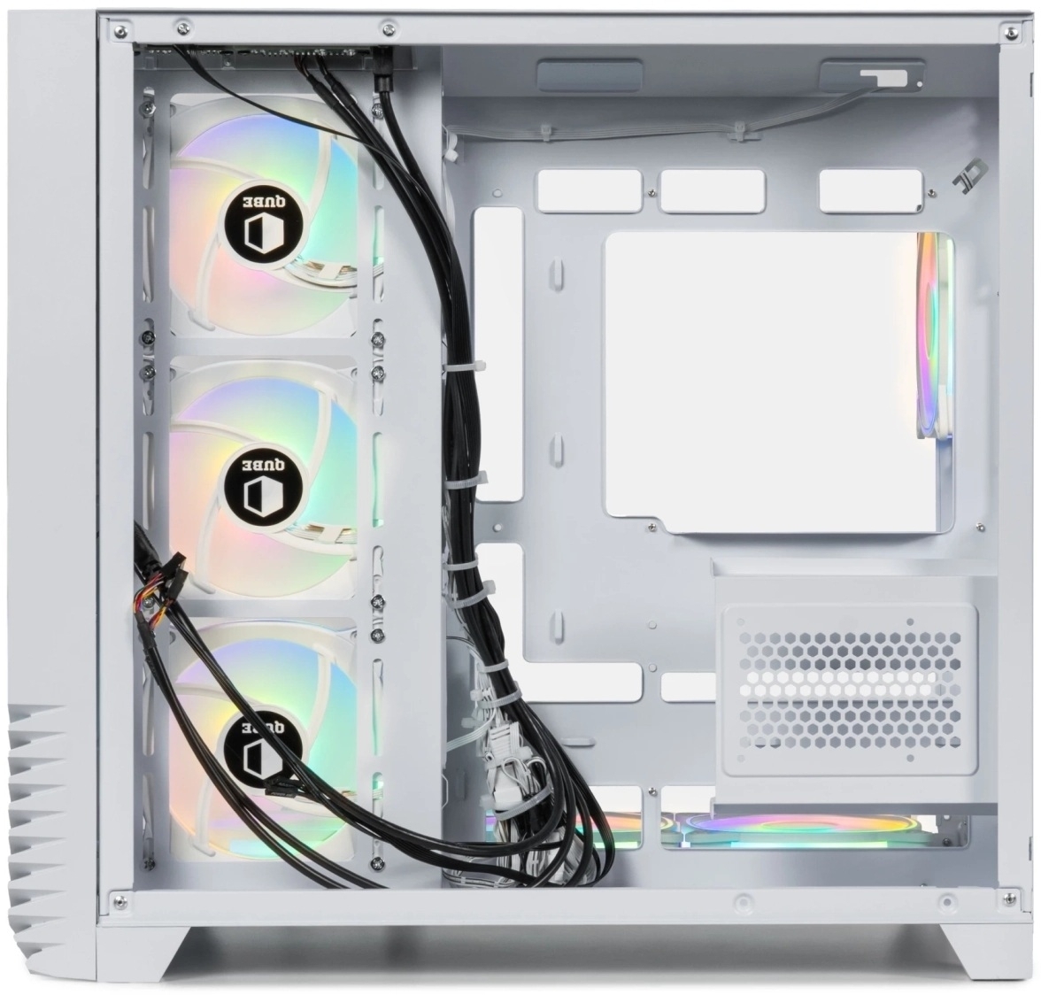 Корпус QUBE MIRAGE 7ARGB White (MIRAGE_GWNU3) фото11