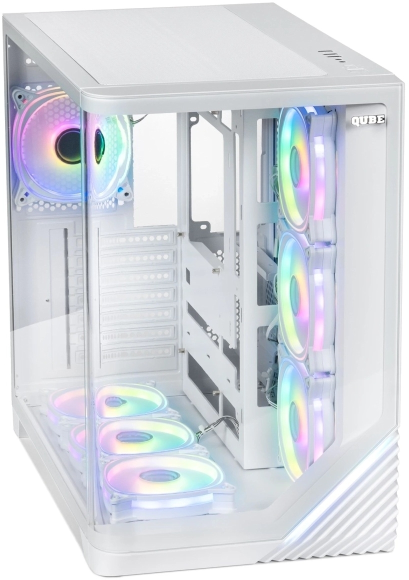 Корпус QUBE MIRAGE 7ARGB White (MIRAGE_GWNU3) фото4