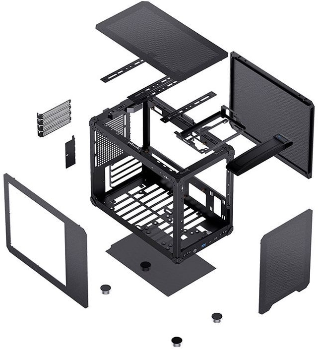 Корпус JONSBO C6 MAX Black фото