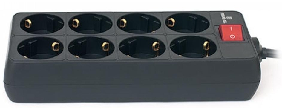 Фільтр живлення REAL-EL RS-8 Protect 3.0m Black фото4