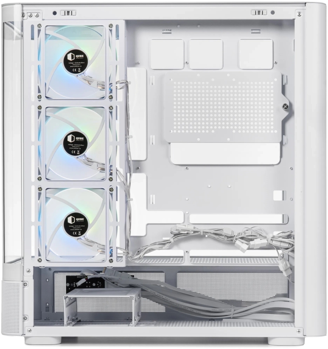 Корпус QUBE MASTERFORCE White (MASTERFORCE_GWNU3) фото